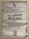 Zmarł o. Józef Wolski