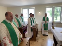 Poświęcenie nowego klasztoru w Starej Błotnicy